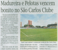 Campeonato de futebol society   jornal primeira p%c3%a1gina 8 4 2015
