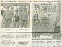 Equipe de triathlon em porto ferreira   jornal primeira p%c3%a1gina 20 12 2001