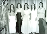 Baile de debutantes 1970   convidada  convidada  convidada  eliana campos  convidada  convidada