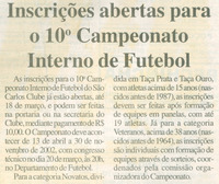 10%c2%ba campeonato interno de futebol   jornal a tribuna 7 3 2002