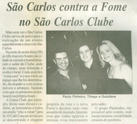 Campanha s%c3%a3o carlos contra a fome   jornal a tribuna 1 12 2002