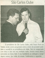 Presidente do clube jo%c3%a3o paulo porto   jornal primeira p%c3%a1gina 17 11 2002