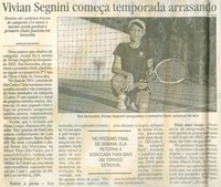 Tenista vivian segnini em sorocaba   jornal primeira p%c3%a1gina 27 2 2002