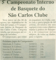 5%c2%ba campeonato interno de basquete   jornal a tribuna 24 8 2002