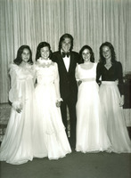 Baile de debutantes 1975   convidada  ana matilde bortolani  claudio cavalcante  luciene dressano  graciela ricci